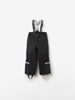 Kids Black Padded Waterproof Trousers from the Polarn O. Pyret outerwear collection. Made using ethically sourced materials.