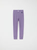 Purple Thermal Merino Kids Leggings from the Polarn O. Pyret kidswear collection. Made using ethically sourced materials.