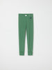 Green Thermal Merino Kids Leggings from the Polarn O. Pyret kidswear collection. Quality kids clothing made to last.