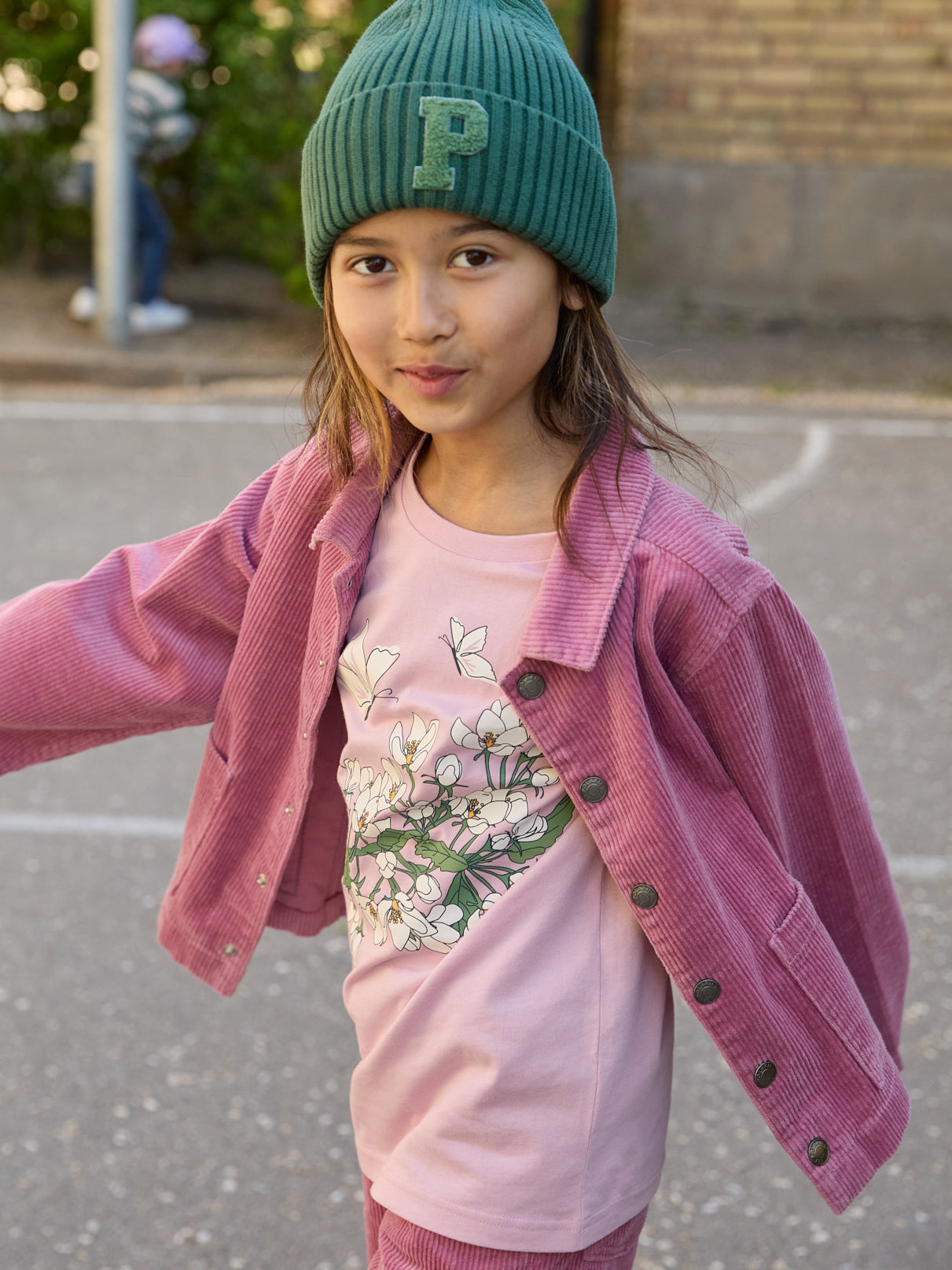 Rib Knit Kids Hat 2-9y / 52/54