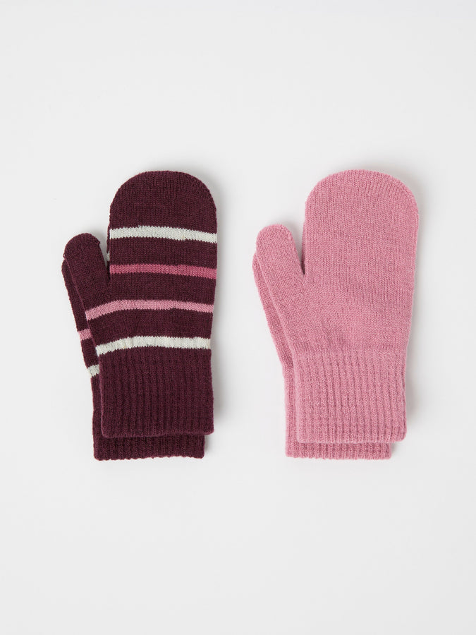 2 Pack Kids Magic Mittens from the Polarn O. Pyret kidswear collection. Made using ethically sourced materials.