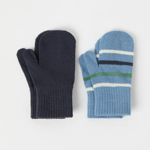 2 Pack Kids Magic Mittens from the Polarn O. Pyret kidswear collection. Quality kids clothing made to last.