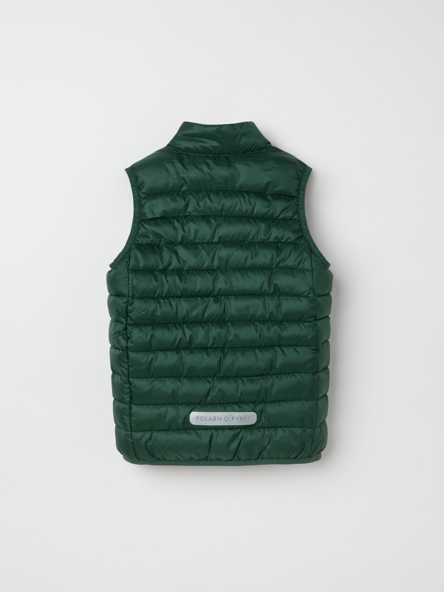 Water Resistant Kids Puffer Gilet from the Polarn O. Pyret kidswear collection. Ethically produced kids outerwear.