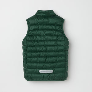 Water Resistant Kids Puffer Gilet from the Polarn O. Pyret kidswear collection. Ethically produced kids outerwear.