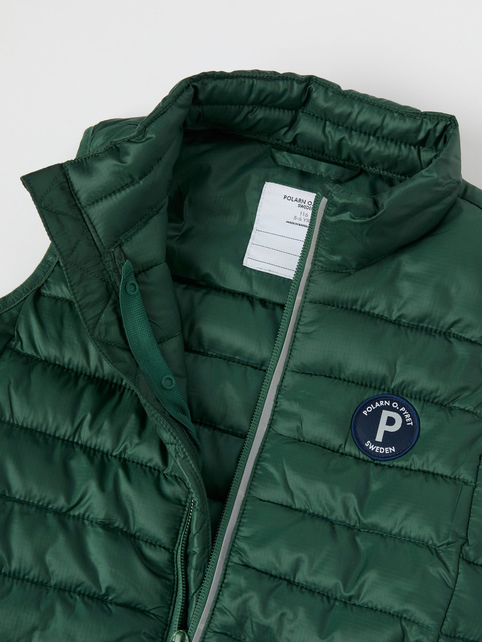 Water Resistant Kids Puffer Gilet from the Polarn O. Pyret kidswear collection. Ethically produced kids outerwear.