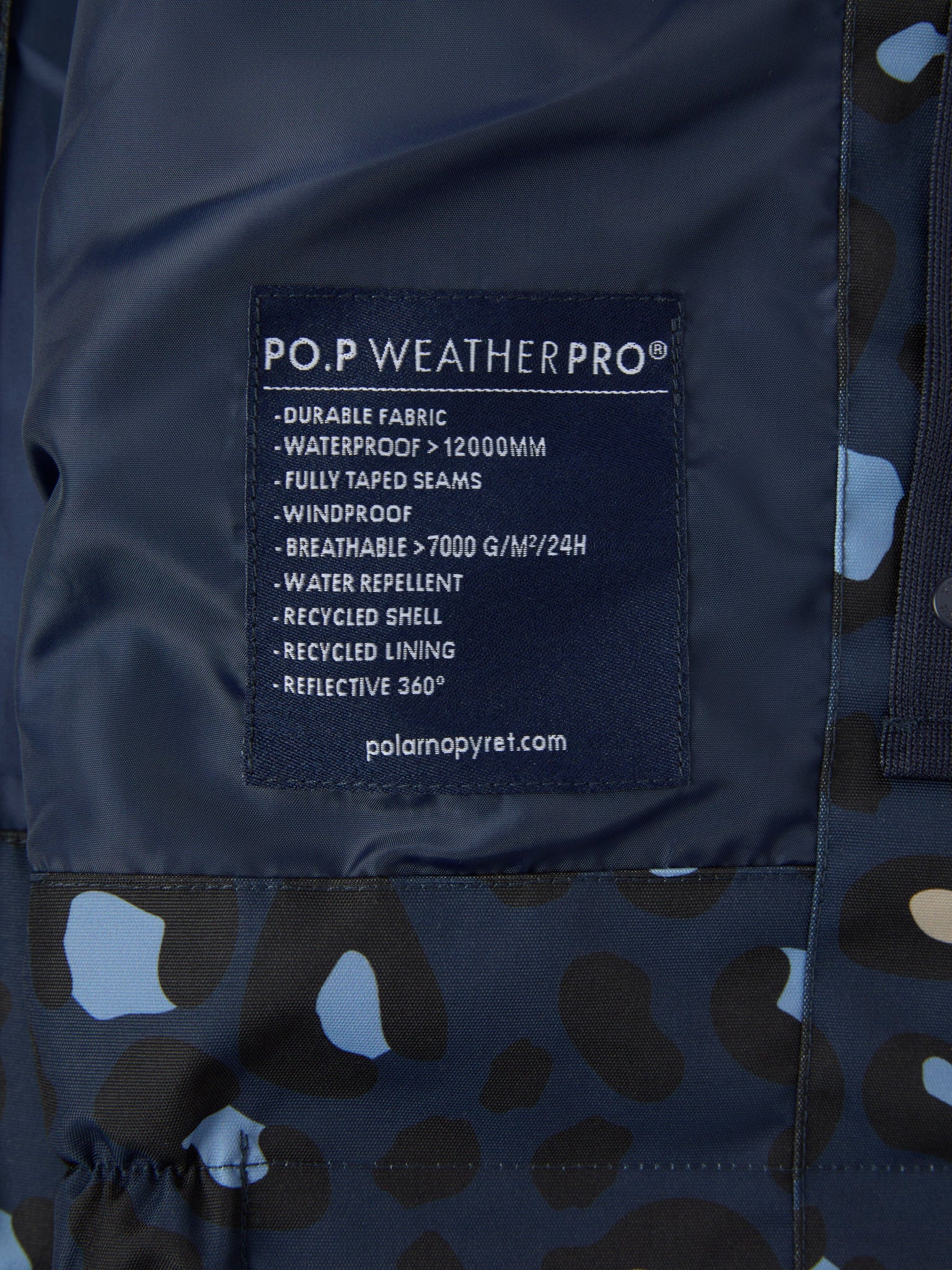 Lightweight Waterproof Kids Jacket from the Polarn O. Pyret kidswear collection. The best ethical kids outerwear.