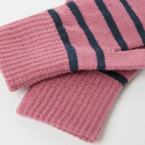 Pink Kids Wool Magic Mittens from the Polarn O. Pyret kidswear collection. Made using ethically sourced materials.