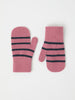 Pink Kids Wool Magic Mittens from the Polarn O. Pyret kidswear collection. Made using ethically sourced materials.