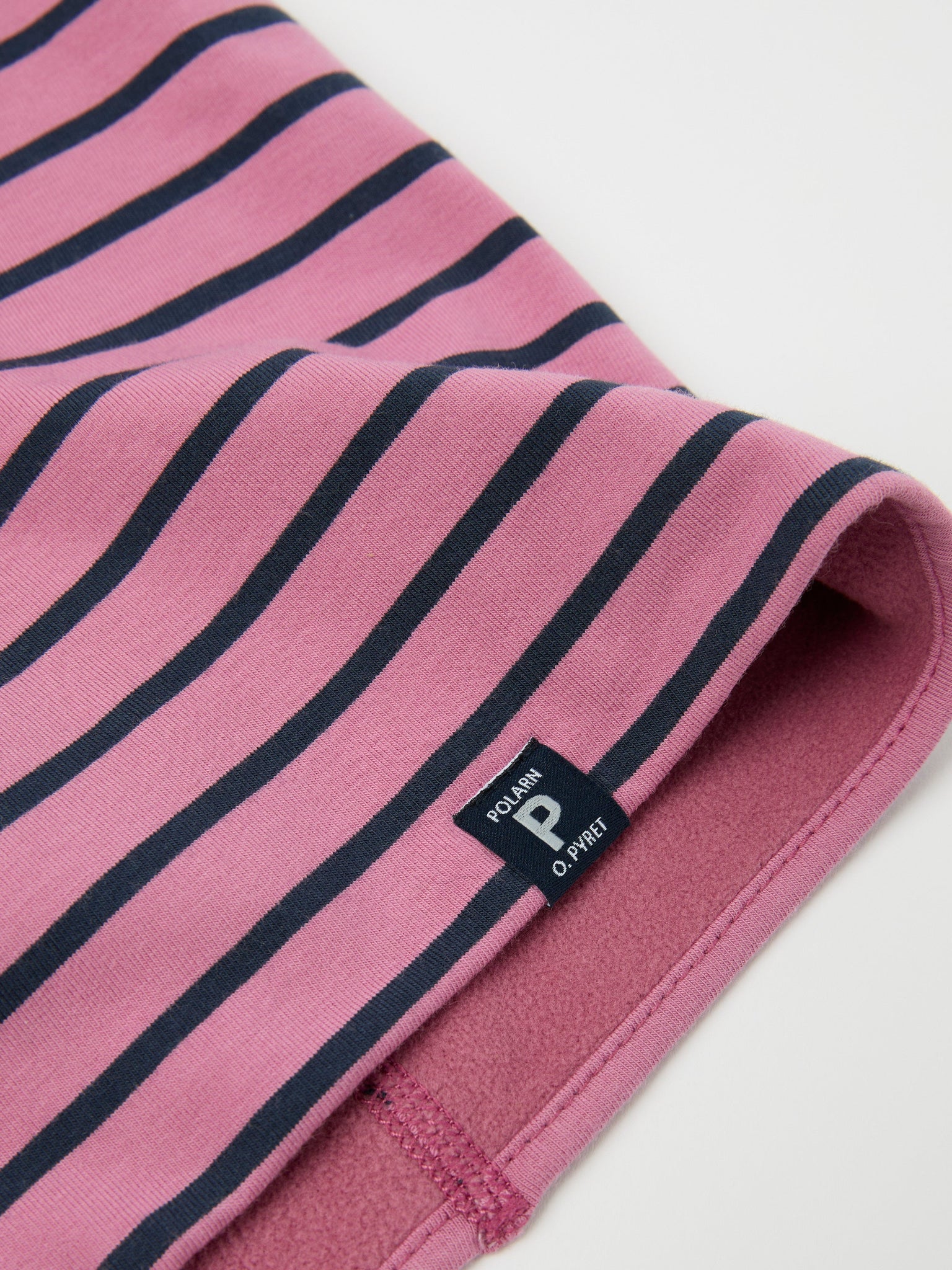 Pink Kids Merino Polo Neck Warmer from the Polarn O. Pyret kidswear collection. Made using ethically sourced materials.