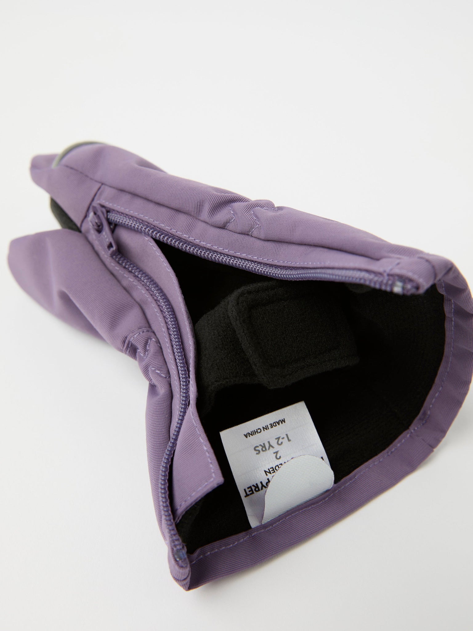 Purple Waterproof Shell Kids Mittens from the Polarn O. Pyret kidswear collection. The best ethical kids outerwear.