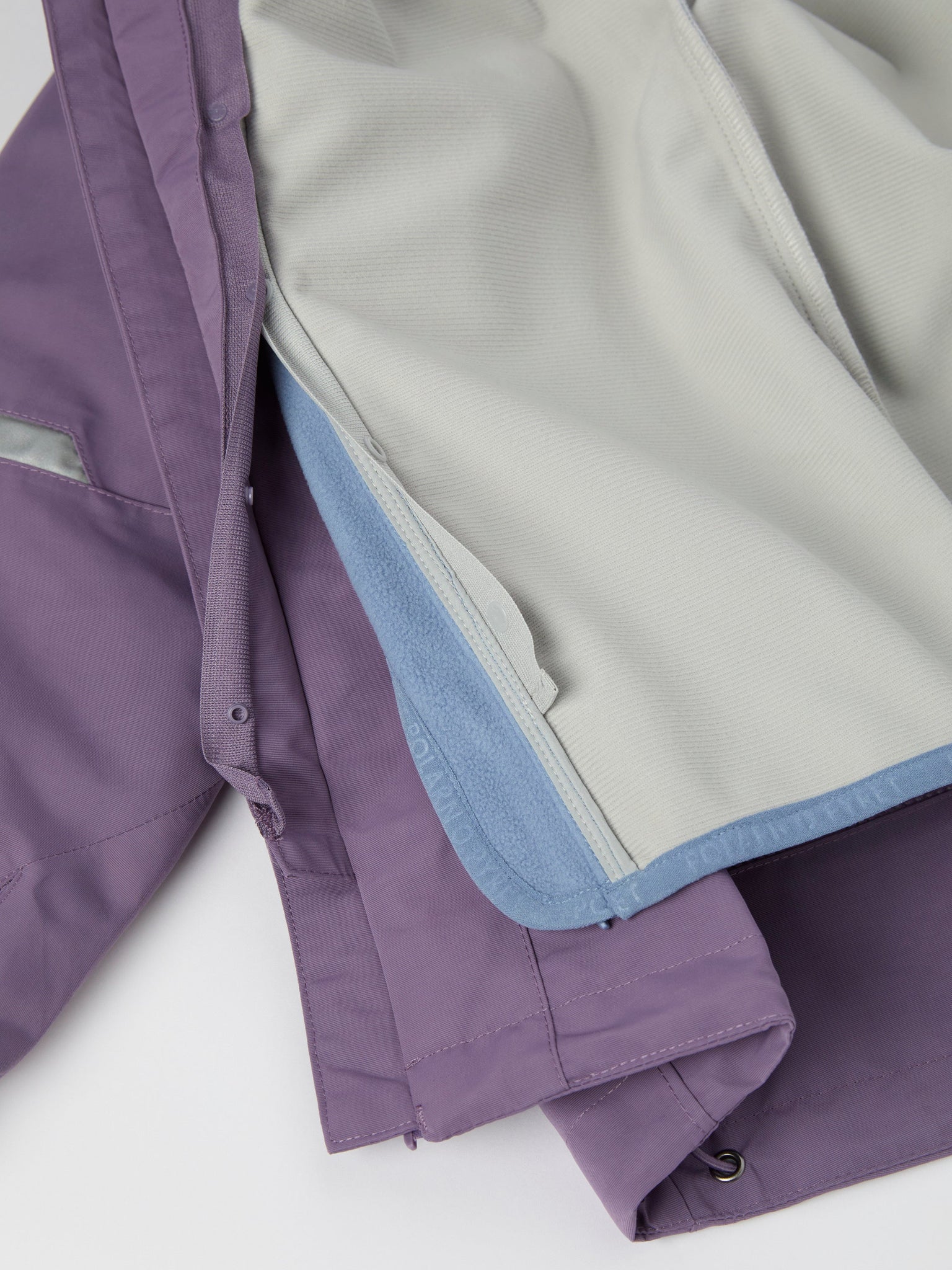 Purple Waterproof Kids School Coat from the Polarn O. Pyret kidswear collection. Quality kids clothing made to last.