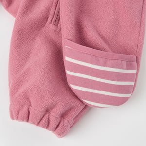 Waterproof Fleece Baby Pramsuit from the Polarn O. Pyret kidswear collection. The best ethical kids outerwear.