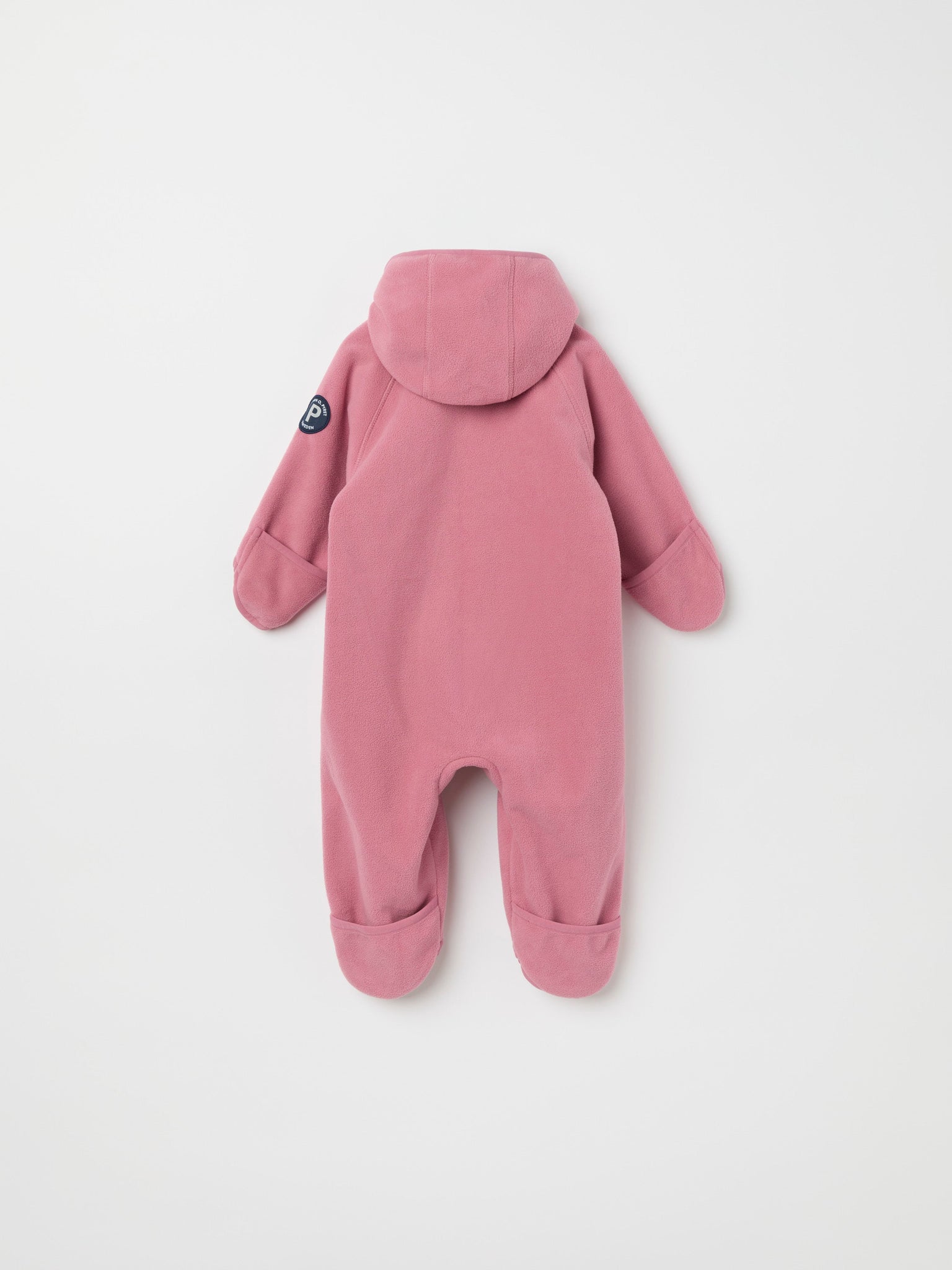 Waterproof Fleece Baby Pramsuit from the Polarn O. Pyret kidswear collection. The best ethical kids outerwear.