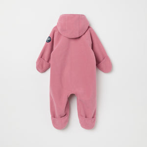 Waterproof Fleece Baby Pramsuit from the Polarn O. Pyret kidswear collection. The best ethical kids outerwear.