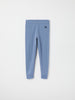 Blue Thermal Terry Merino Kids Long Johns from the Polarn O. Pyret kidswear collection. Made using ethically sourced materials.