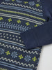 Blue Fairile Merino Wool Babygrow from the Polarn O. Pyret kidswear collection. Made using ethically sourced materials.