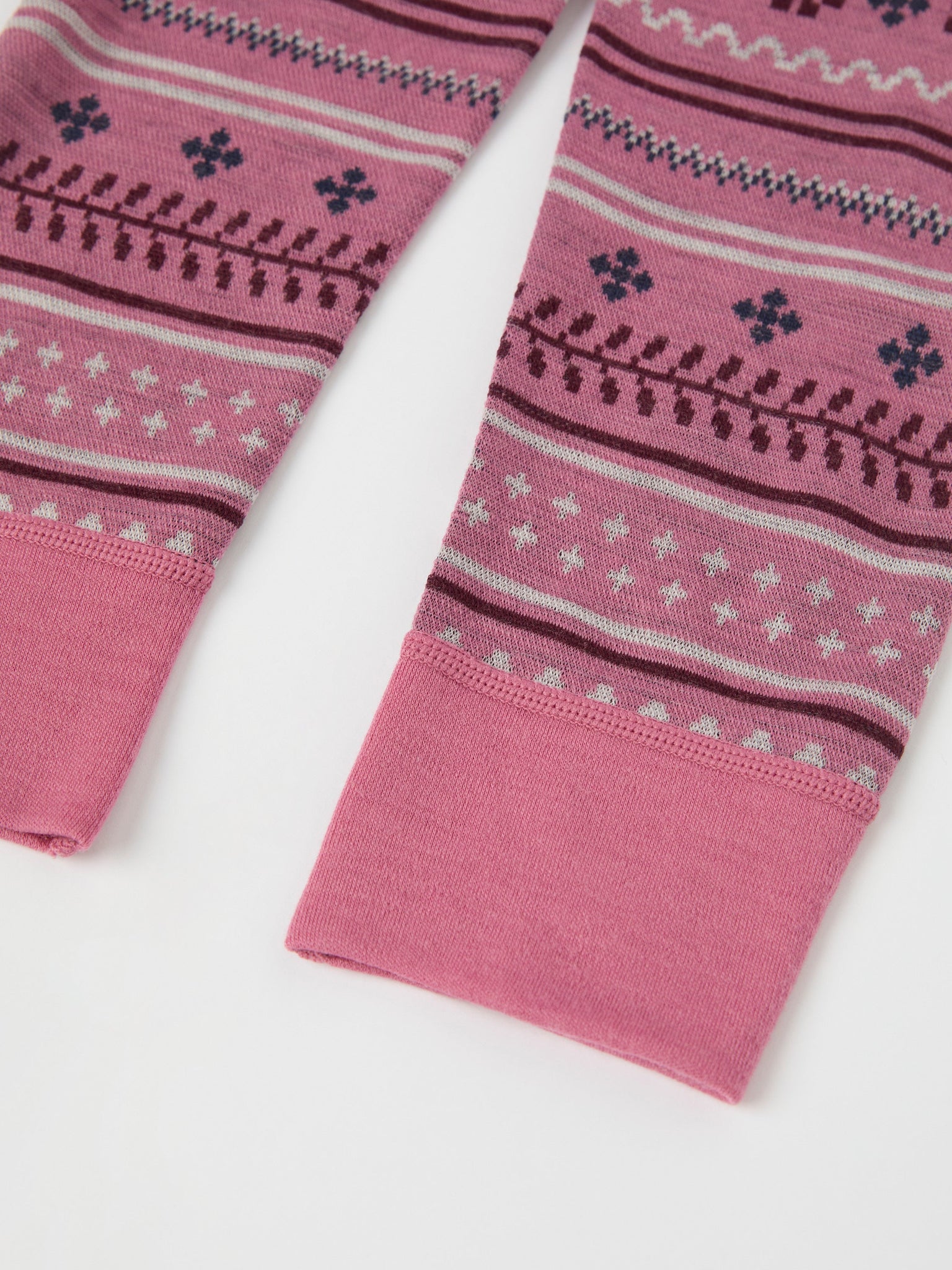 Nordic Thermal Merino Kids Leggings from the Polarn O. Pyret kidswear collection. The best ethical kids outerwear.