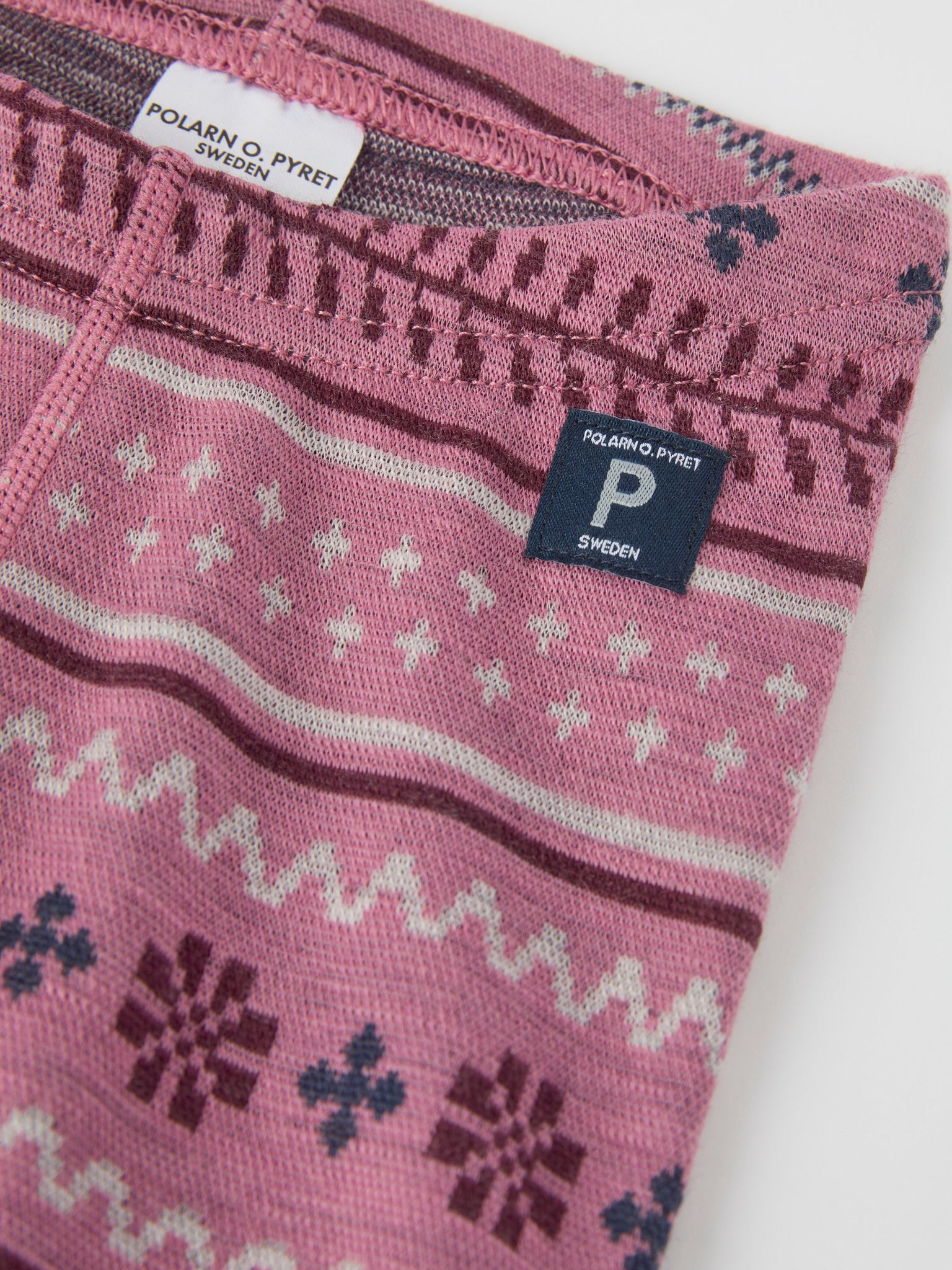 Nordic Thermal Merino Kids Leggings from the Polarn O. Pyret kidswear collection. The best ethical kids outerwear.