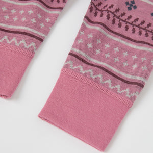 Nordic Thermal Merino Kids Leggings from the Polarn O. Pyret kidswear collection. The best ethical kids outerwear.