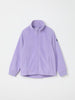 Purple Kids Thermal Fleece Zip Top from the Polarn O. Pyret kidswear collection. Ethically produced kids outerwear.