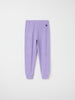 Purple Kids Thermal Fleece Trousers from the Polarn O. Pyret kidswear collection. The best ethical kids outerwear.