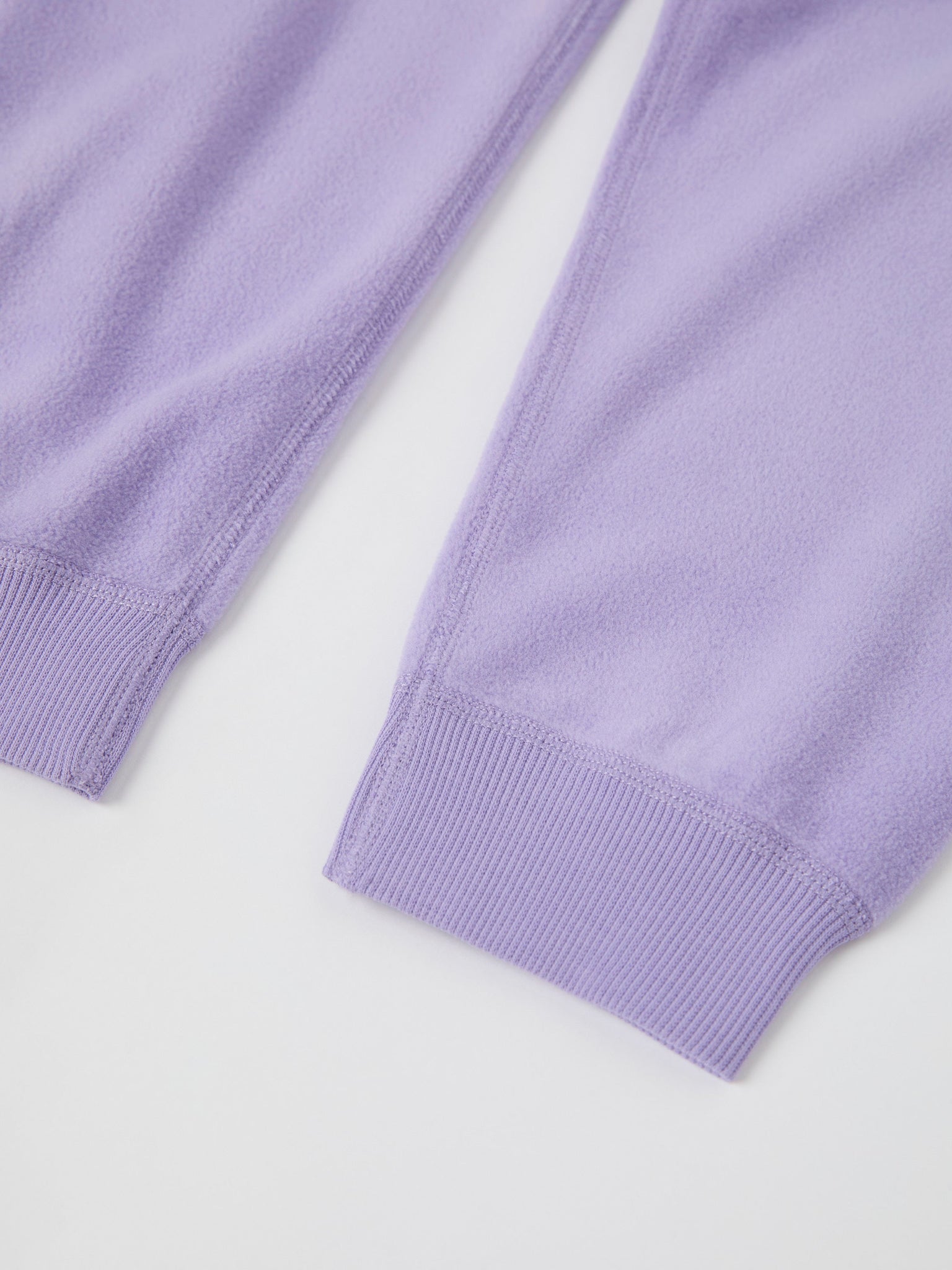 Purple Kids Thermal Fleece Trousers from the Polarn O. Pyret kidswear collection. The best ethical kids outerwear.