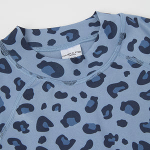 Animal Print Polyester Thermal Kids Top from the Polarn O. Pyret kidswear collection. Made using ethically sourced materials.