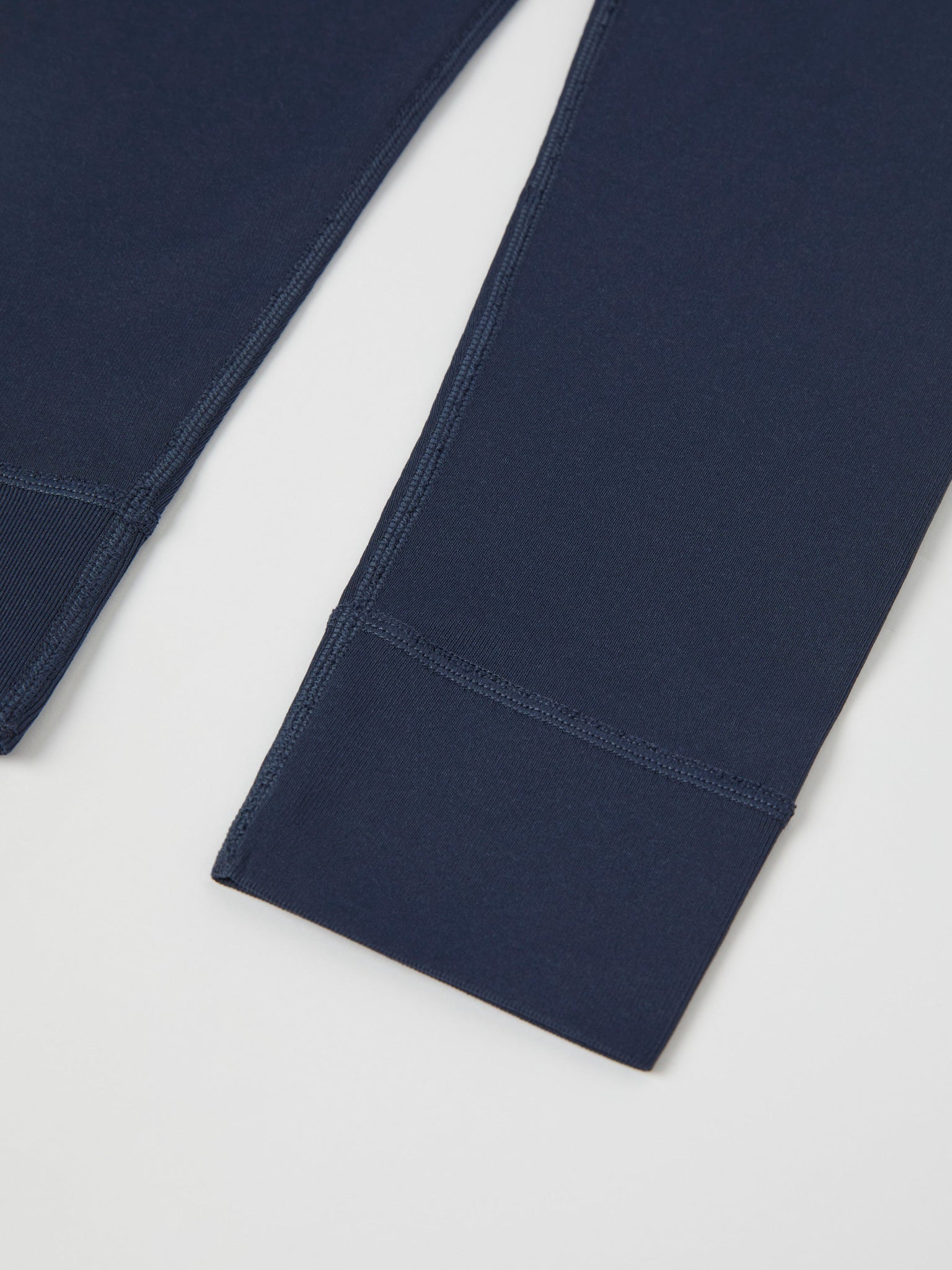 Blue Polyester Thermal Kids Leggings from the Polarn O. Pyret kidswear collection. Ethically produced kids outerwear.