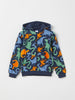 Dinosaur Print Kids Hoodie from Polarn O. Pyret kidswear. The best ethical kids clothes