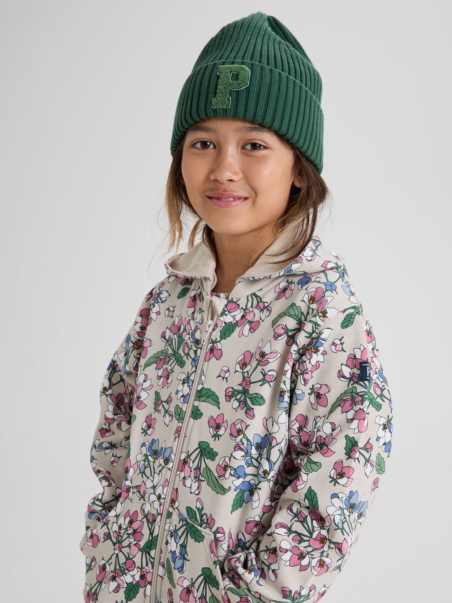 Apple Blossom Print Kids Hoodie 5-6y / 116