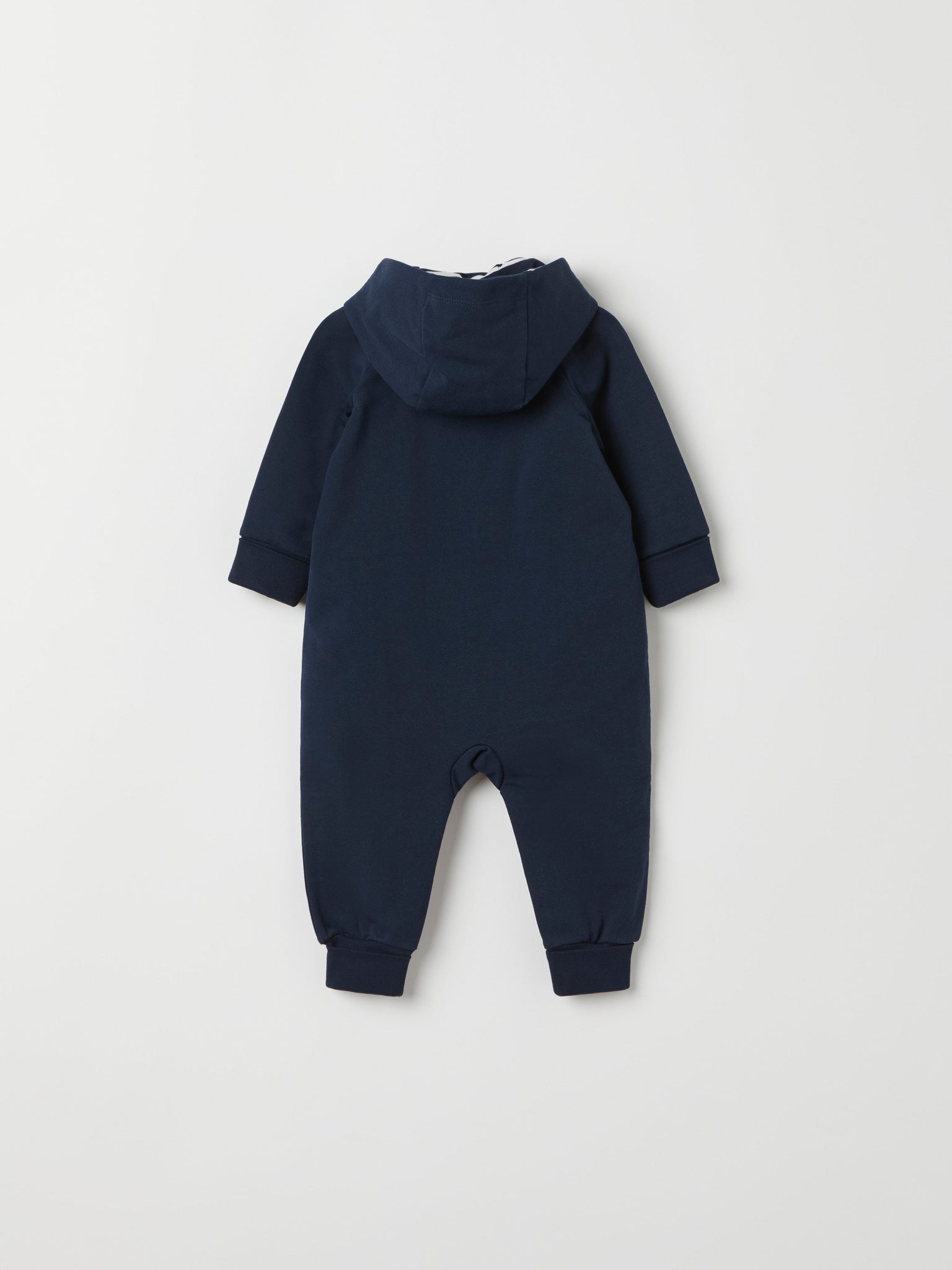 Navy Sweatshirt Baby All-in-one from the Polarn O. Pyret baby collection. The best ethical kids clothes