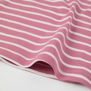 Pink Striped Adult Nightdress from Polarn O. Pyret kidswear. The best ethical kids clothes