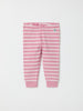 Pink Striped Organic Baby Leggings from the Polarn O. Pyret baby collection. The best ethical kids clothes