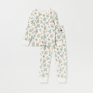 Heart Print Kids Pyjamas from Polarn O. Pyret kidswear. The best ethical kids clothes