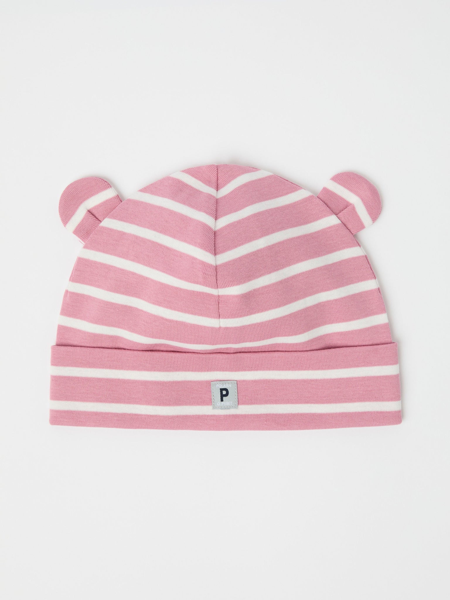 Pink Fleece Lined Kids Winter Hat from the Polarn O. Pyret kidswear collection. Made using ethically sourced materials.