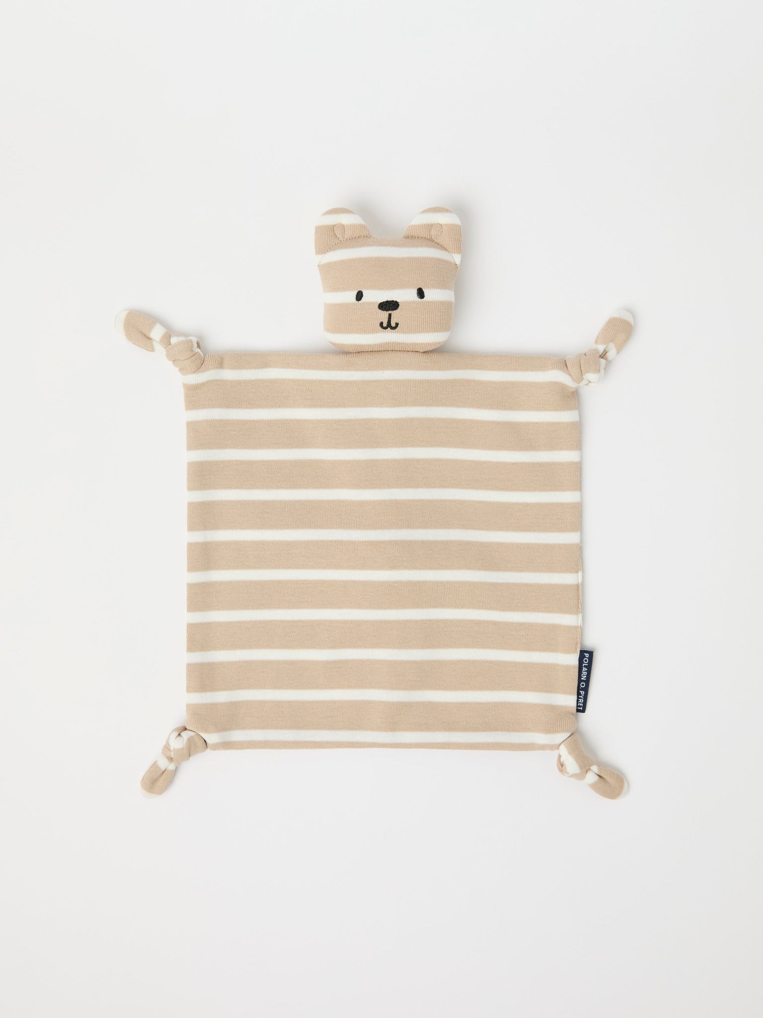 Bear Print Cotton Baby Comforter from the Polarn O. Pyret baby collection. The best ethical kids clothes