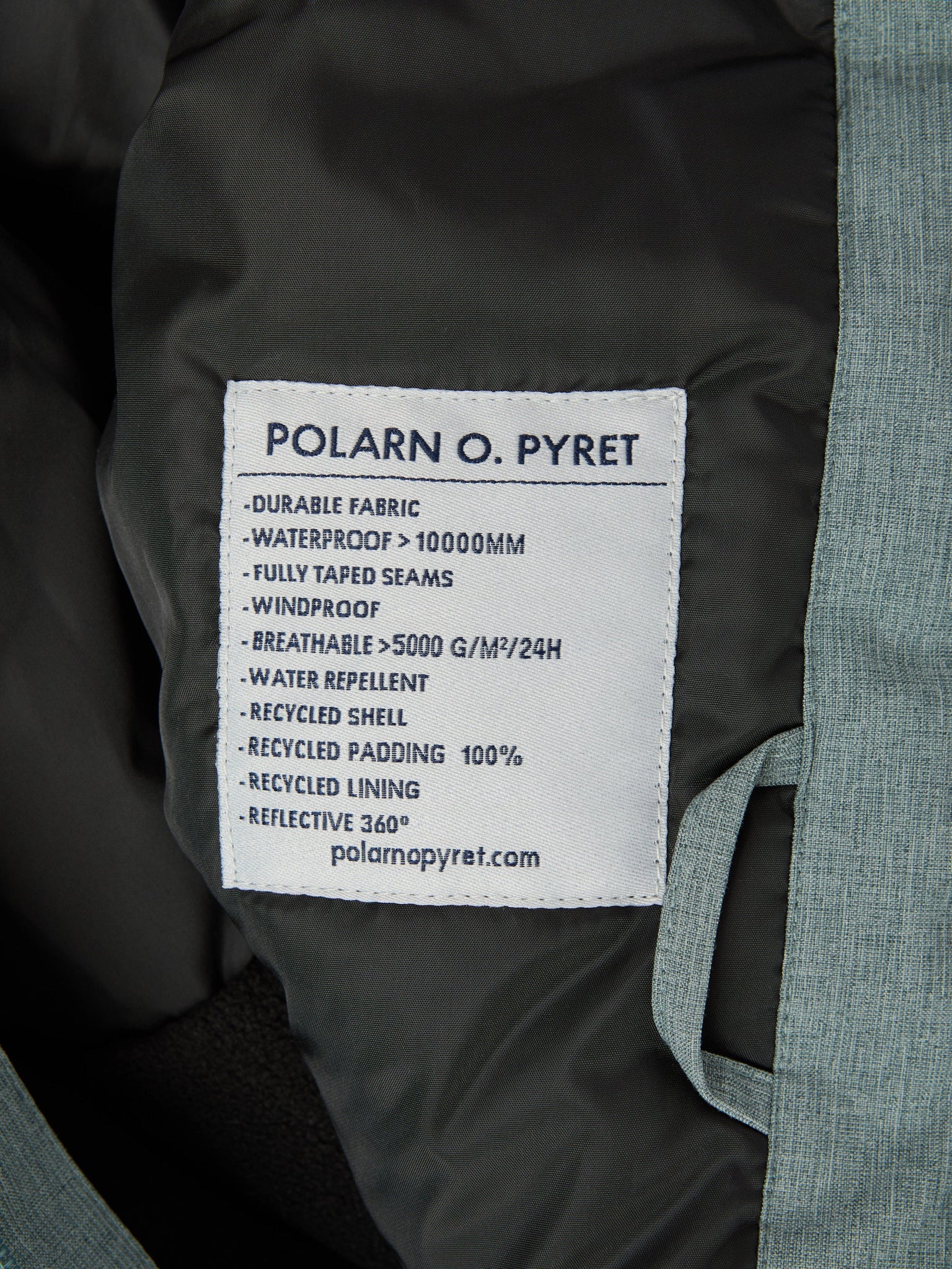 Grey Waterproof Padded Kids Overall from the Polarn O. Pyret kidswear collection. Quality kids clothing made to last.