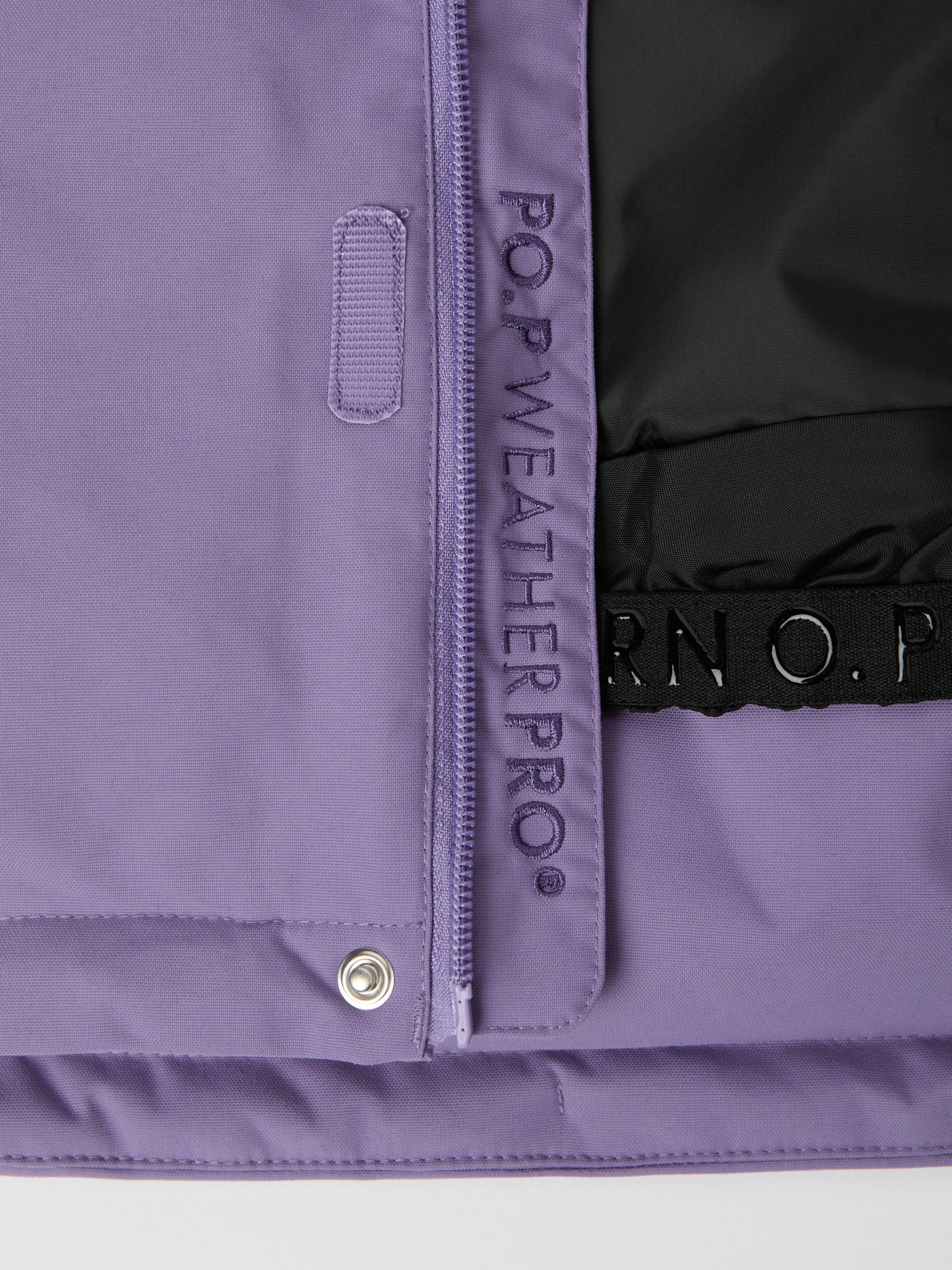 Purple Kids Padded Waterproof Coat from the Polarn O. Pyret kidswear collection. Ethically produced kids outerwear.