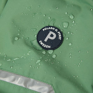 Green Kids Padded Waterproof Coat from the Polarn O. Pyret kidswear collection. Made using ethically sourced materials.