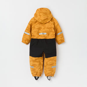 Yellow Recycled Kids Puddle Suit from the Polarn O. Pyret kidswear collection. Quality kids clothing made to last.