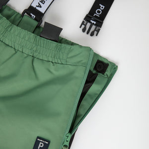 Green Waterproof Kids Shell Trousers from the Polarn O. Pyret kidswear collection. Quality kids clothing made to last.