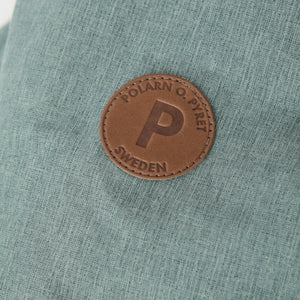 Grey Padded Baby Pramsuit from the Polarn O. Pyret kidswear collection. Made using ethically sourced materials.