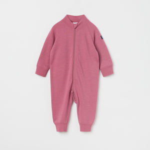 Merino Terry Wool Kids All-In-One from the Polarn O. Pyret kidswear collection. The best ethical kids outerwear.