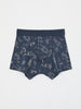 Space Print Boys Boxers from the Polarn O. Pyret kidswear collection. Nordic kids clothes made from sustainable sources.