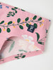 Floral Print Organic Girls Hipster Briefs from the Polarn O. Pyret kidswear collection. Ethically produced kids clothing.