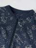 Space Print Baby Sleepsuit from the Polarn O. Pyret baby collection. Ethically produced kids clothing.