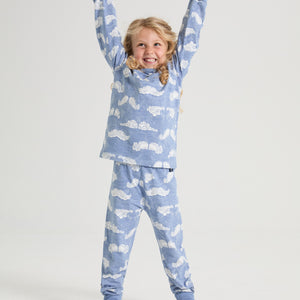 Mustache Print Kids Pyjamas 4-6y / 110/116