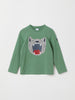 Wolf Print Cotton Kids Top from the Polarn O. Pyret kidswear collection. Ethically produced kids clothing.