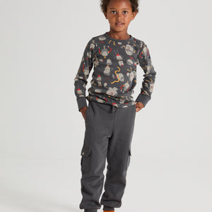 Robot Print Kids Top 5-6y / 116