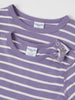 Purple Striped Kids Top from the Polarn O. Pyret kidswear collection. Nordic kids clothes made from sustainable sources.